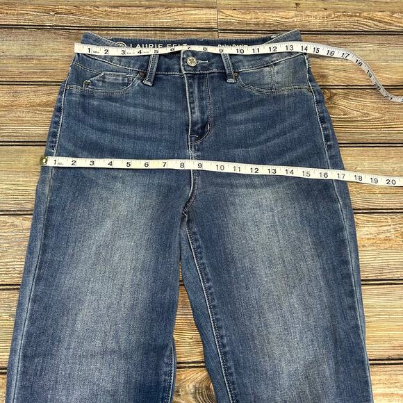 Laurie Felt Embroidered Cropped Jeans Size 6 - Picture 7 of 7